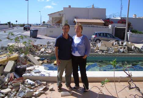 Home knocked down in row with developers Home knocked down in row with developers
