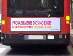 Atheist bus campaign comes to Spain Atheist bus campaign comes to Spain