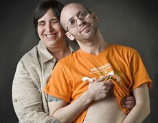 Transsexual man pregnant with twins Transsexual man pregnant with twins