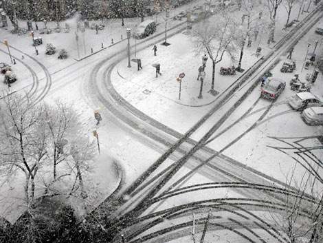 Catalan snowmaggedon Catalan snowmaggedon