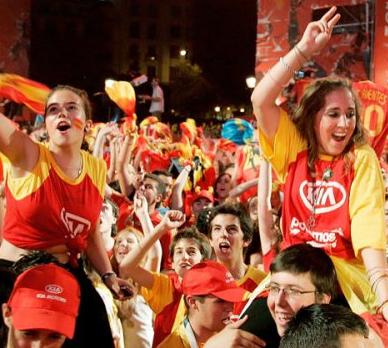 Spain (almost) tops happiness charts thumbnail