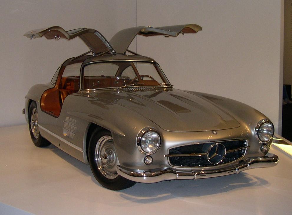 Roca's huge collection of cars including a Gull Wing Mercedes 