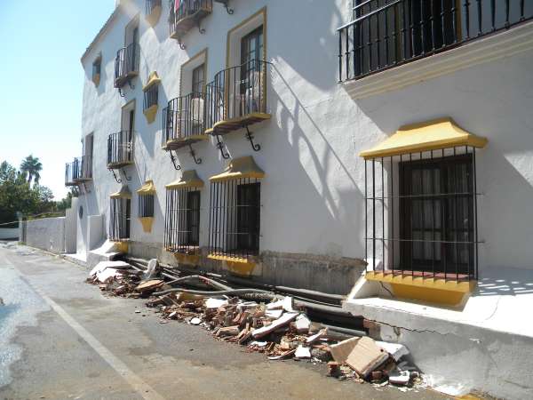 Blast at Marbella hotel Blast at Marbella hotel