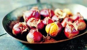 Chestnuts roasting on an open fire Chestnuts roasting on an open fire
