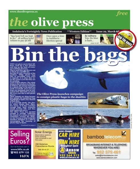Andalucia postpones green tax on plastic bags Andalucia postpones green tax on plastic bags