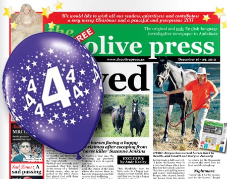 Merry Christmas from Spain’s No1 English newspaper Merry Christmas from Spain’s No1 English newspaper