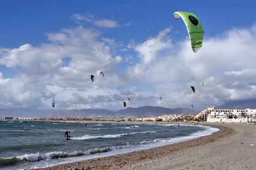 Wind and kitesurfing in Almerimar Wind and kitesurfing in Almerimar