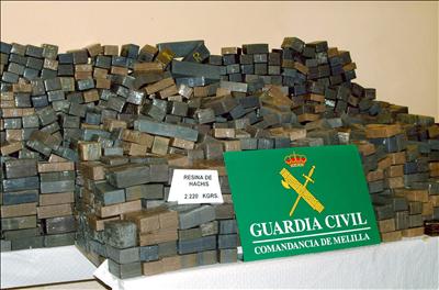 Spanish police make massive drugs haul off Almeria Spanish police make massive drugs haul off Almeria