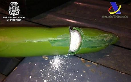 Cocaine bananas seized in Spain Cocaine bananas seized in Spain