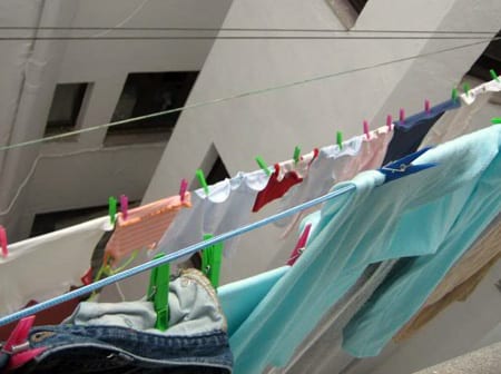 Missing the clothes dryer Missing the clothes dryer