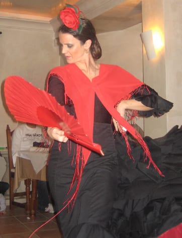 An evening of fine food and flamenco at Al Lago An evening of fine food and flamenco at Al Lago