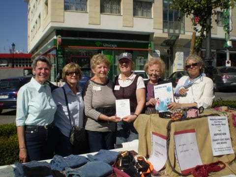 Charity chic at the market Charity chic at the market