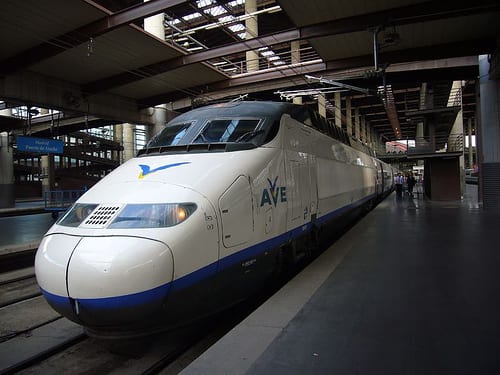 Pilgrim train tilts towards France Pilgrim train tilts towards France