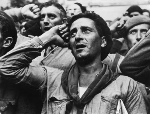 They came to Spain to fight for freedom They came to Spain to fight for freedom