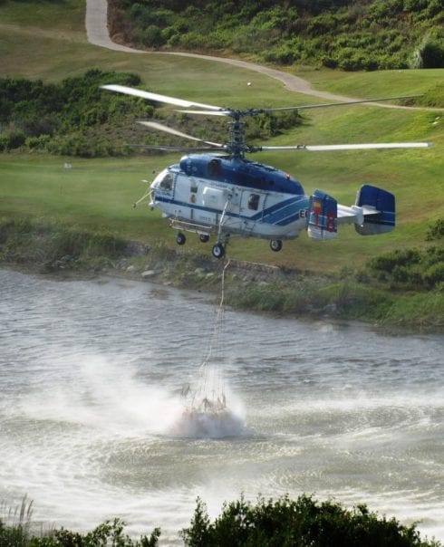 What the blazes! Valderrama golf water hazard put to good use What the blazes! Valderrama golf water hazard put to good use