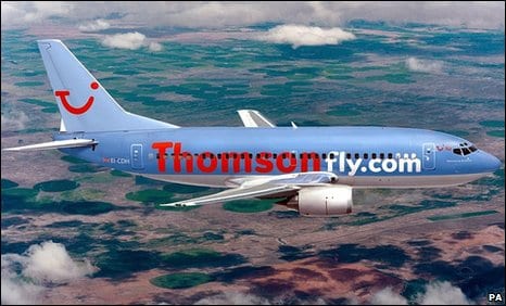 Thomson Airways frying high to Spain Thomson Airways frying high to Spain