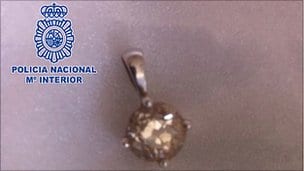 Spanish police recover diamond swallowed by thief Spanish police recover diamond swallowed by thief