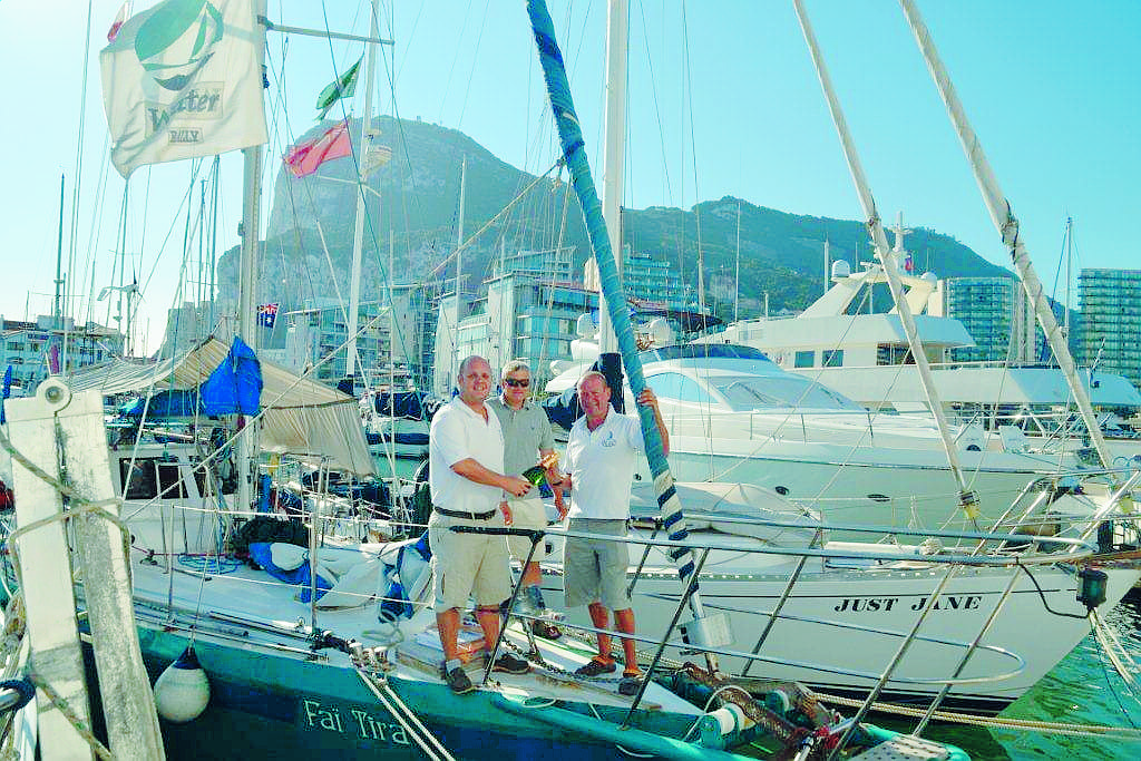 Seafaring duo back on Gibraltar soil after circumnavigating the globe Seafaring duo back on Gibraltar soil after circumnavigating the globe