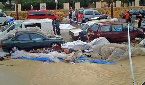 British couple die in Costa Blanca flash flood British couple die in Costa Blanca flash flood