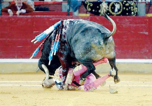 An eye-popping recovery for Spanish bullfighter An eye-popping recovery for Spanish bullfighter