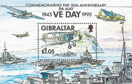 Gibraltar sale stamped out Gibraltar sale stamped out