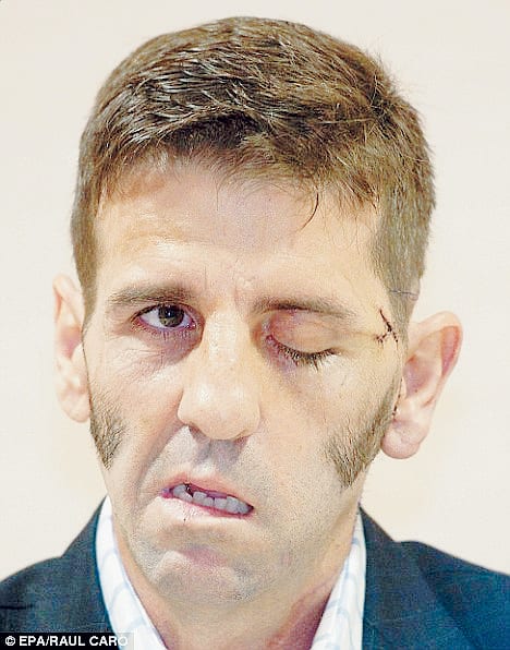 Spanish bullfighter down, but not out Spanish bullfighter down, but not out
