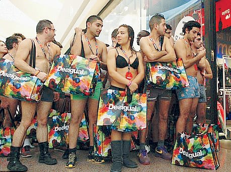 Spain’s naked fashion Spain’s naked fashion