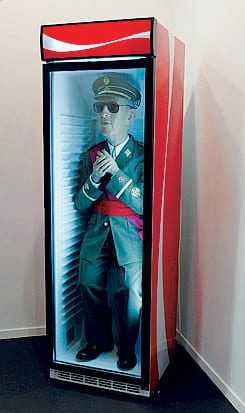 Franco in the fridge in Spain Franco in the fridge in Spain