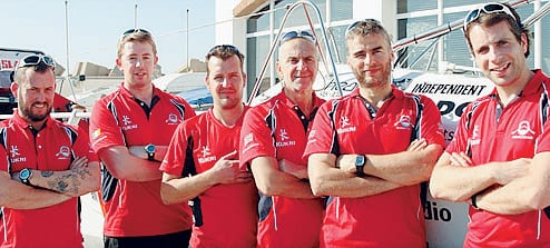 Rescued rowers back safely in Gibraltar Rescued rowers back safely in Gibraltar