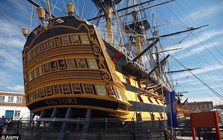 Fiesta on the HMS Victory Fiesta on the HMS Victory
