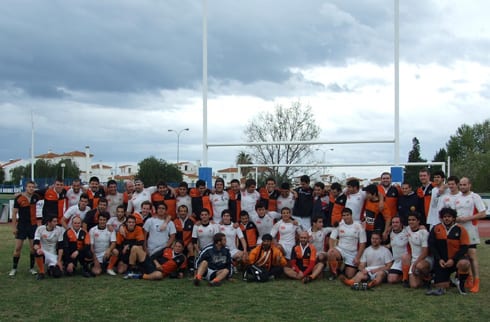 The rugby family The rugby family