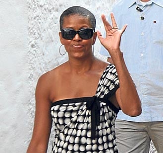 The morning Michelle Obama changed Marbella forever The morning Michelle Obama changed Marbella forever