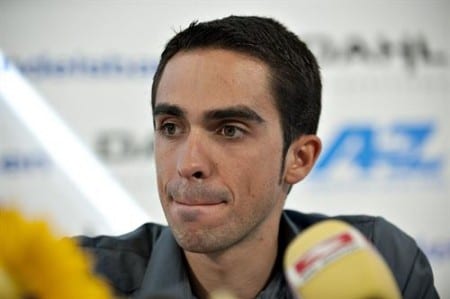 Spanish cycling legend Alberto Contador stopped by French police Spanish cycling legend Alberto Contador stopped by French police