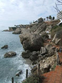 Back on the rocky road in Nerja Back on the rocky road in Nerja