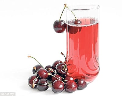 Cherry juice suggested as aid to insomnia Cherry juice suggested as aid to insomnia