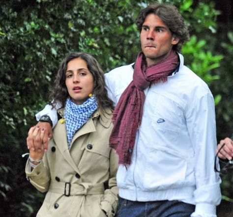 Rafael Nadal relaxes with Xisca in London ahead of Wimbledon 2012 Rafael Nadal relaxes with Xisca in London ahead of Wimbledon 2012