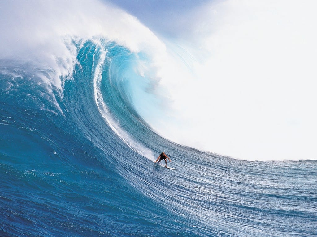Silver surfer goes out on crest of a wave Silver surfer goes out on crest of a wave