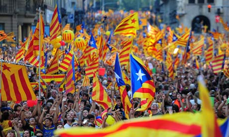 Over a million supporters join independence march in Barcelona Over a million supporters join independence march in Barcelona