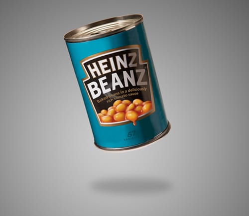 A constant supply of Heinz baked beans A constant supply of Heinz baked beans