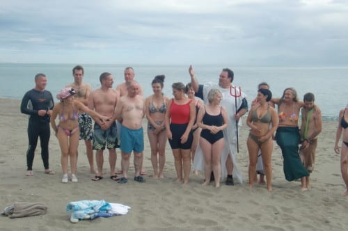 Costa del Sol fundraisers take the plunge for charity Costa del Sol fundraisers take the plunge for charity