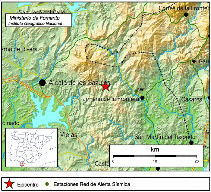 Earthquakes hit Andalucia Earthquakes hit Andalucia
