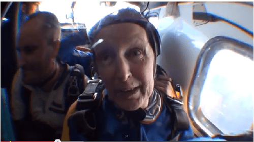 Sky’s the limit for charity diver Sky’s the limit for charity diver