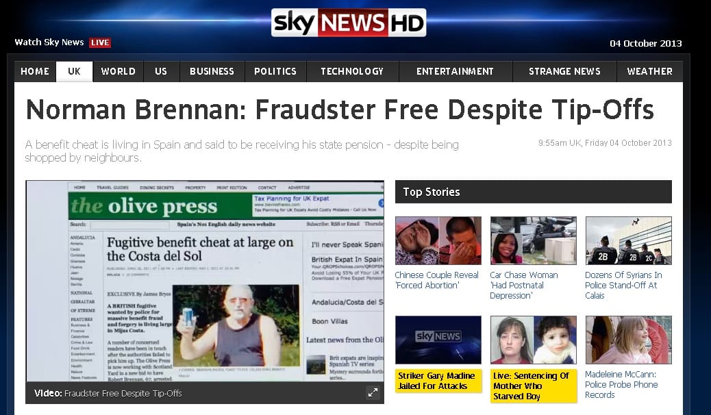 EXCLUSIVE: Olive Press investigation makes British government wake up to benefit cheats abroad EXCLUSIVE: Olive Press investigation makes British government wake up to benefit cheats abroad