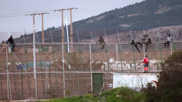African migrants carry out massive storm of Spanish enclave Melilla African migrants carry out massive storm of Spanish enclave Melilla