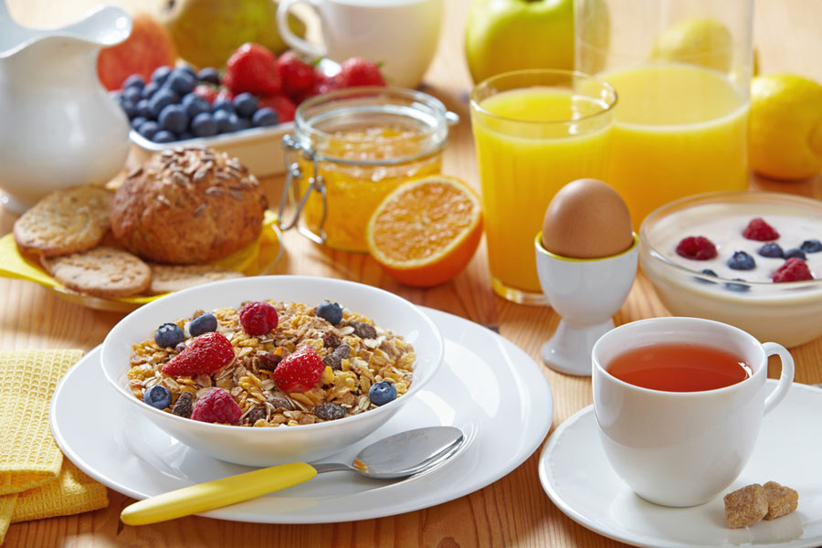 Children get up to half their daily salt intake during breakfast Children get up to half their daily salt intake during breakfast