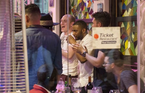 JLS in Marbella: Local photographer’s lucky shot… on his phone! JLS in Marbella: Local photographer’s lucky shot… on his phone!