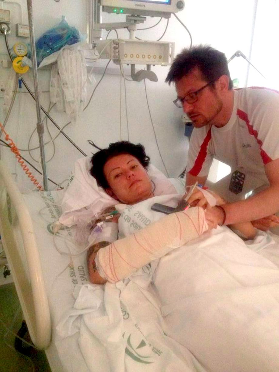 Sleepwalker left fighting for life after falling 50ft from Malaga hotel room Sleepwalker left fighting for life after falling 50ft from Malaga hotel room