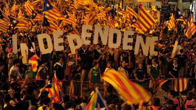 Catalunya tentatively receives her new king Catalunya tentatively receives her new king