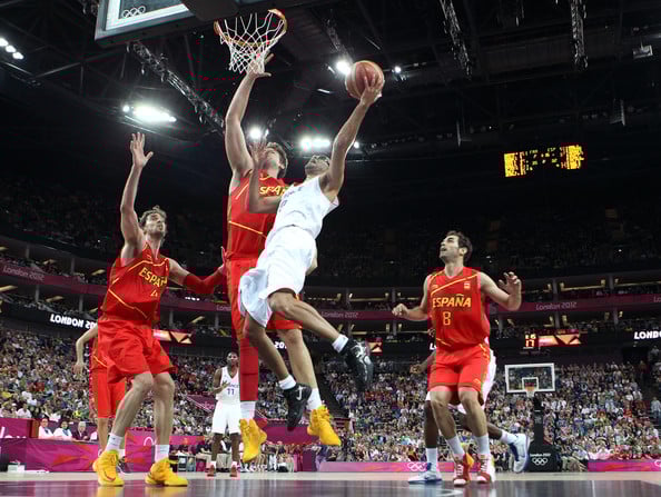 Spain crash out of basketball World Cup in defeat to France Spain crash out of basketball World Cup in defeat to France