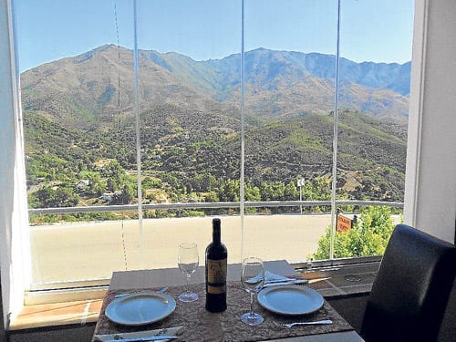 Restaurant road to Casares Restaurant road to Casares